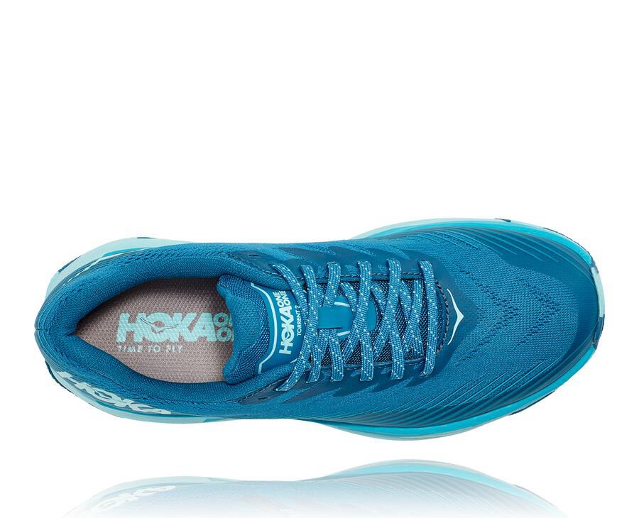 Hoka One One トレイルシューズ レディース 青 - トレント 2 - XO8395647